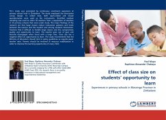 Effect of class size on students'' opportunity to learn