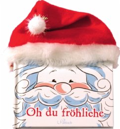 Cover Oh du fröhliche, m. Weihnachtsmann-Mützchen