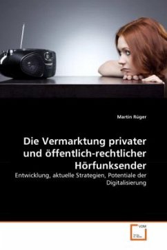 Die Vermarktung privater und öffentlich-rechtlicher Hörfunksender - Rüger, Martin