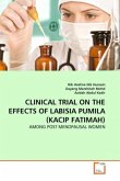 CLINICAL TRIAL ON THE EFFECTS OF LABISIA PUMILA (KACIP FATIMAH)