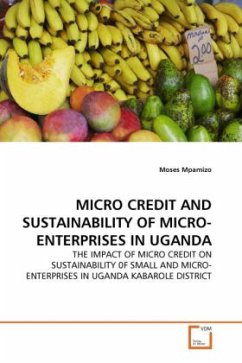 MICRO CREDIT AND SUSTAINABILITY OF MICRO-ENTERPRISES IN UGANDA - Mpamizo, Moses