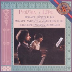 Klaviersonate Für 4 Hände Kv 448/Fantasia D 940 - Perahia,Murray/Lupu,Radu