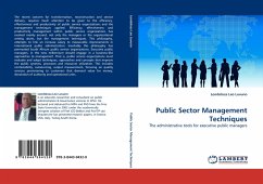 Public Sector Management Techniques