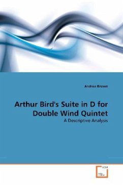 Arthur Bird's Suite in D for Double Wind Quintet - Brown, Andrea