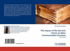 The Impact of the Qur'anic Verses on Mass Communication Practices - Abdulwahid Adebisi, Aliy
