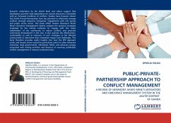 PUBLIC-PRIVATE-PARTNERSHIP APPROACH TO CONFLICT MANAGEMENT