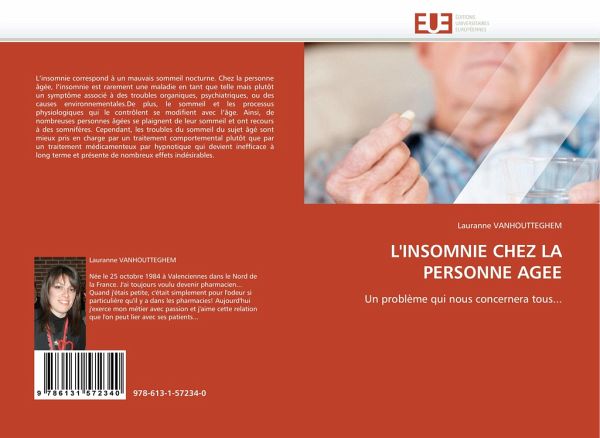 L'INSOMNIE CHEZ LA PERSONNE AGEE