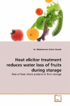 Heat elicitor treatment reduces water loss of fruits during storage - Baloch, Mohammad Safdar