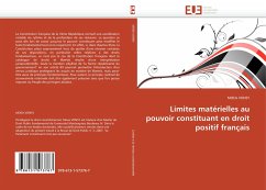 Limites matérielles au pouvoir constituant en droit positif français - VONSY, MOEA