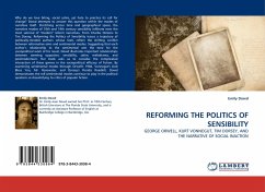 REFORMING THE POLITICS OF SENSIBILITY - Dowd, Emily