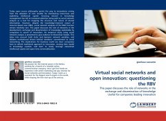 Virtual social networks and open innovation: questioning the RBV - caccamo, gianluca