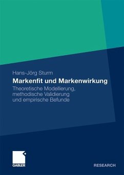 Markenfit und Markenwirkung - Sturm, Hans-Jörg