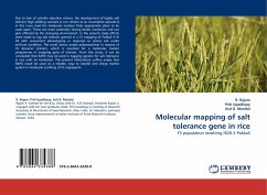 Molecular mapping of salt tolerance gene in rice