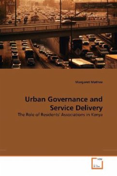 Urban Governance and Service Delivery - Muthee, Margaret