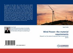 Wind Power: the material requirements