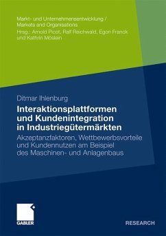 Interaktionsplattformen und Kundenintegration in Industriegütermärkten - Ihlenburg, Ditmar