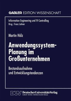 Anwendungssystem-Planung im Großunternehmen - Hölz, Martin