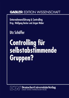 Controlling für selbstabstimmende Gruppen? - Schäffer, Utz