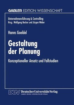 Gestaltung der Planung