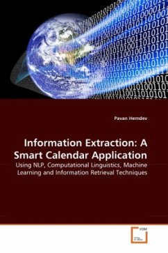 Information Extraction: A Smart Calendar Application - Hemdev, Pavan