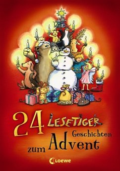 Cover 24 Lesetiger-Geschichten zum Advent