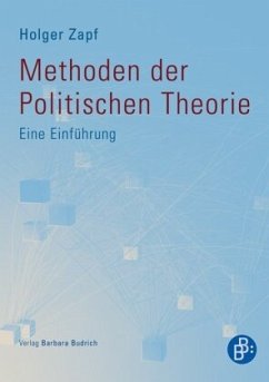 Methoden der Politischen Theorie - Zapf, Holger