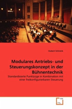 Modulares Antriebs- und Steuerungskonzept in der Bühnentechnik: Standardisierte Punktzüge in Kombination mit einer freikonfigurierbaren Steuerung