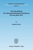 Die Entwicklung der Schwurgerichtsfrage in Kurhessen bis zum Jahre 1851.