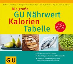 Die große GU Nährwert-Kalorien-Tabelle 2012/13 - Elmadfa, Ibrahim; Aign, Waltraute; Muskat, Erich