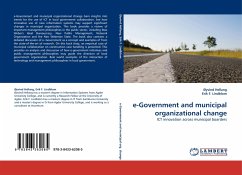 e-Government and municipal organizational change