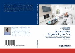 Object Oriented Programming in - C++