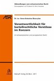 Verantwortlichkeit für kartellrechtliche Verstösse im Konzern