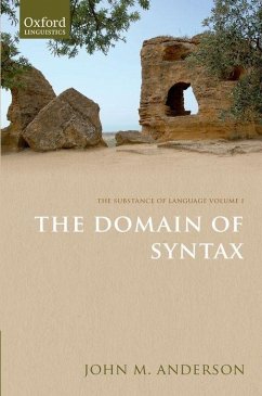 The Domain of Syntax - Anderson, John M