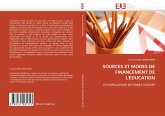 SOURCES ET MODES DE FINANCEMENT DE L''ÉDUCATION