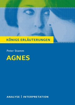 Agnes. Textanalyse und Interpretation zu Peter Stamm. Agnes - Stamm, Peter