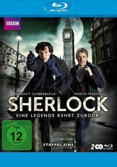 Sherlock - Staffel 1 (2 Blu-rays) - Cumberbatch,B/Freeman/Rupert/+