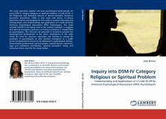 Inquiry into DSM-IV Category Religious or Spiritual Problem - Brown, Jean