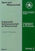 Angewandte Sportwissenschaft als Wissenschaft