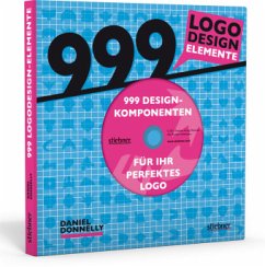 999 Logodesign-Elemente, m. 1 CD-ROM - Donnelly, Daniel