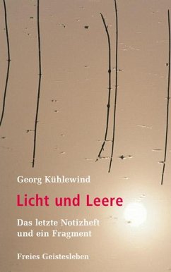 Licht und Leere - Kühlewind, Georg