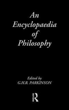An Encyclopedia of Philosophy - Parkinson, G H R