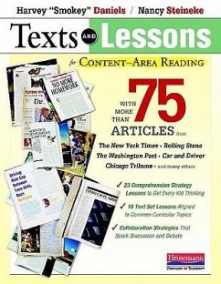 Texts and Lessons for Content-Area Reading - Daniels, Harvey Smokey; Steineke, Nancy