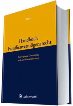 Handbuch Familienvermögensrecht, m. CD-ROM - Klein, Michael W.