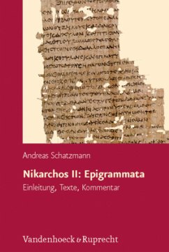 Nikarchos II: Epigrammata - Schatzmann, Andreas