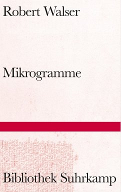 Mikrogramme - Walser, Robert