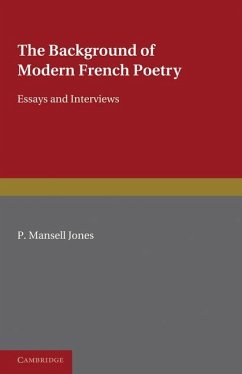 Cover The Background of Modern French Poetry