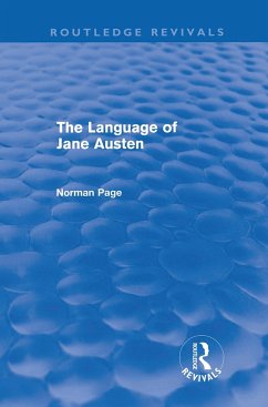 The Language of Jane Austen (Routledge Revivals) - Page, Norman