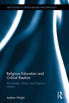 Religious Education and Critical Realism - Wright, Andrew