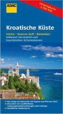 ADAC Karte Kroatische Küste, Campingkarte