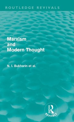 Cover Marxism and Modern Thought